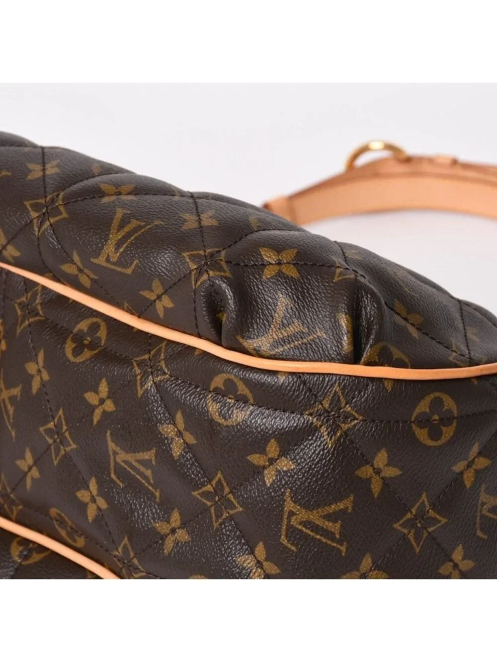 Louis Vuitton Monogram City Bag GM Bag Gold